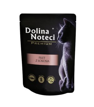 Dolina Noteci Premium mokra karma dla kota Filet z Łososia 85g