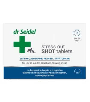 Dr Seidel Stress out shot tabletki uspokajające 10 tabl.