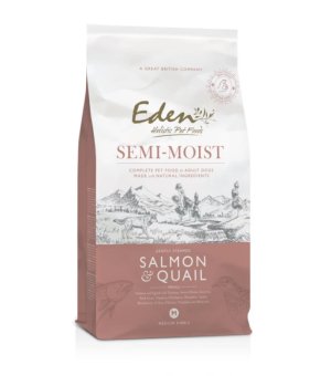 Eden karma półwilgotna dla psów dorosłych Łosoś i Przepiórka 2kg