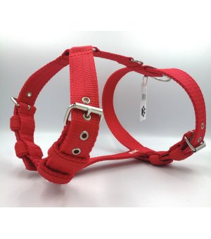 Kopia EL PERRO Szelki dla psa Juicy 54-64/64-73 cm; 3cm XL czerwone