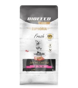 Euphoria Fresh Meat karma sucha dla szczeniąt Junior Indyk z Królikiem XS/S 8kg
