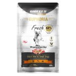 WYCOFYWANY Z OFERTY - Euphoria Fresh Meat karma sucha dla psów dorosłych Wieprzowina z Gęsią XS/S 500g