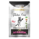 WYCOFYWANY Z OFERTY - Euphoria Gluten Free Cat Kitten & Junior karma dla kociąt Indyk z Królikiem 400g