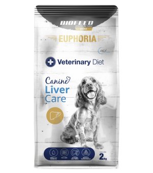 Euphoria VET APL Canine Liver karma weterynaryjna dla psów wspomagająca czynności wątroby 2kg