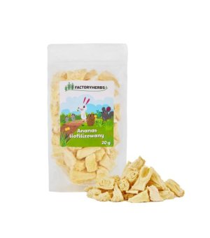 FACTORYHERBS Ananas Liofilizowany 20g