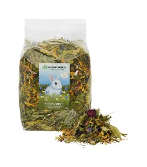 FACTORYHERBS Królik Junior Mieszanka Podstawowa 500g