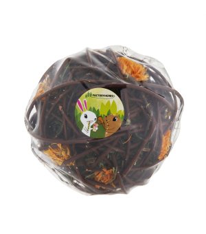 FACTORYHERBS Kula Wiklinowa z Siankiem i Nagietkiem 15cm