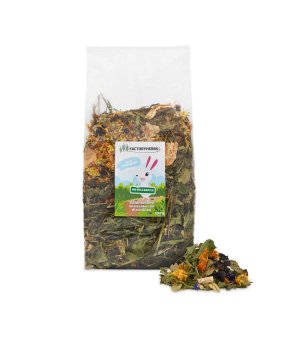 FACTORYHERBS Nie Byle Badyle mieszanka uzupełniająca dla Królika 500g