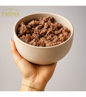 Farma karma mokra dla psów dorosłych Konina Monoproteinowa 500g saszetka