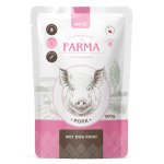 Farma karma mokra dla psów dorosłych Wieprzowina Monoproteinowa 500g saszetka