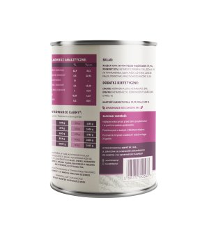 Farma karma mokra dla psów dorosłych Select Monobiałkowa Kaczka 400g