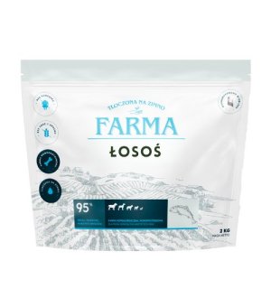 Farma karma tłoczona na zimno dla psów dorosłych Łosoś 2kg