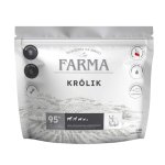 Farma karma tłoczona na zimno dla psów dorosłych Królik 2kg - NOWA RECEPTURA