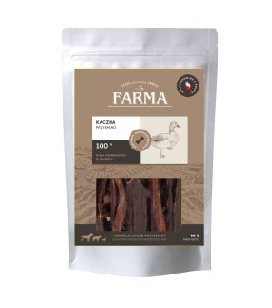 Farma Przysmaki Paski z Kaczki 80g