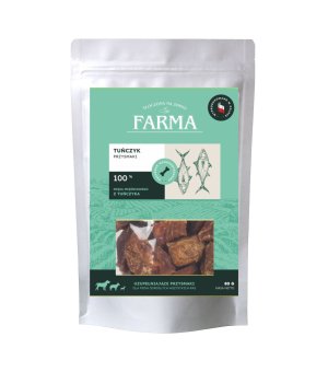 Farma Przysmaki Polędwica z Tuńczyka w kawałkach 80g