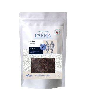 Farma Przysmaki Treserki z Dorsza 80g