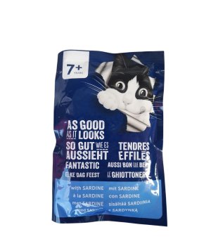 Felix Fantastic Senior 7+ mokra karma dla starszego kota Sardynka w galarecie 85g