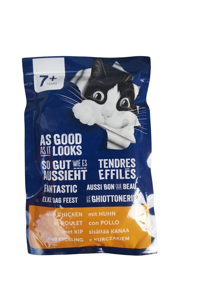 Felix Fantastic Senior 7+ mokra karma dla starszego kota Kurczak w galarecie 85g