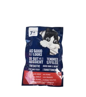 Felix Fantastic Senior 7+ mokra karma dla starszego kota Wołowina w galarecie 85g