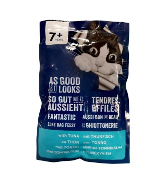 Felix Fantastic Senior 7+ mokra karma dla starszego kota Tuńczyk w galarecie 85g