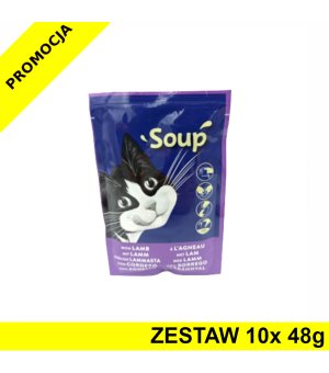 Felix Soup Jagnięcina ZESTAW 10x 48g