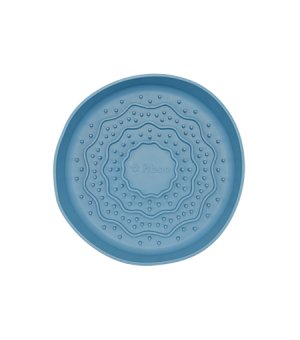 FIBOO Lick Fiboowl - Miska / mata spowalniająca jedzenie 20cm ciemno niebieska