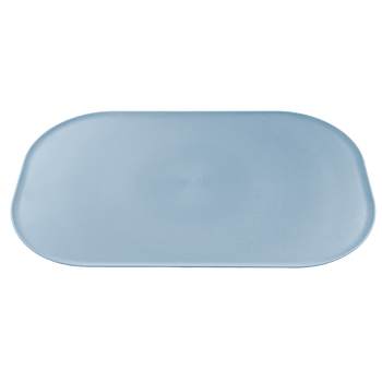 FIBOO Mata pod miski 47x30cm Ciemny niebieski