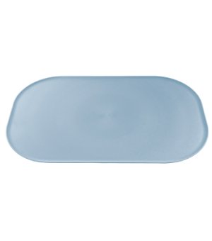 FIBOO Mata pod miski 47x30cm Ciemny niebieski