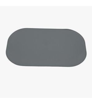 FIBOO Mata pod miski 47x30cm Ciemny szary