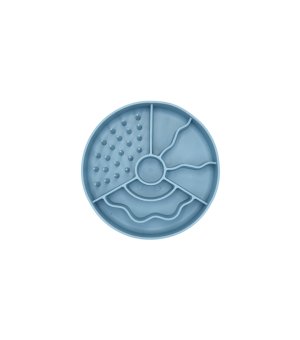 FIBOO Slow Fiboowl MINI - Miska spowalniająca jedzenie 15cm ciemny niebieski