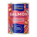 Fish 4 Dogs karma mokra dla psów Łosoś z Marchewką i Ziemniakiem 395g