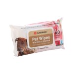 FLAMINGO Chusteczki pielęgnacyjne o zapachu Wiśni 18x16cm 40szt.