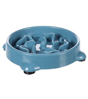 FLAMINGO SLOW FEEDER MISKA M 800ML NIEBIESKA