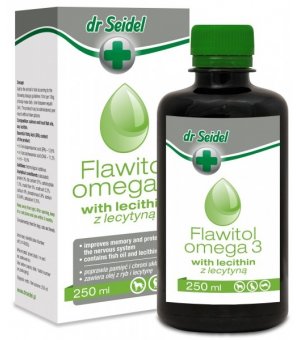 Flawitol Omega 3 z lecytyną 250ml(TERMIN: 23.09.2024)