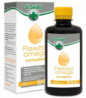 Flawitol Omega Complex zdrowa skóra i sierść 250ml