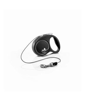 Flexi BLACK DESIGN linka XS 3m - CZARNY