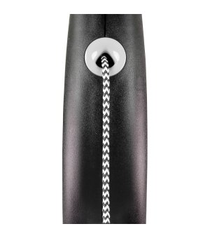 Flexi BLACK DESIGN linka XS 3m - CZARNY