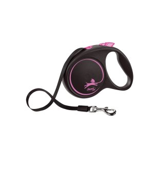 Flexi BLACK DESIGN taśma L 5m - RÓŻOWY