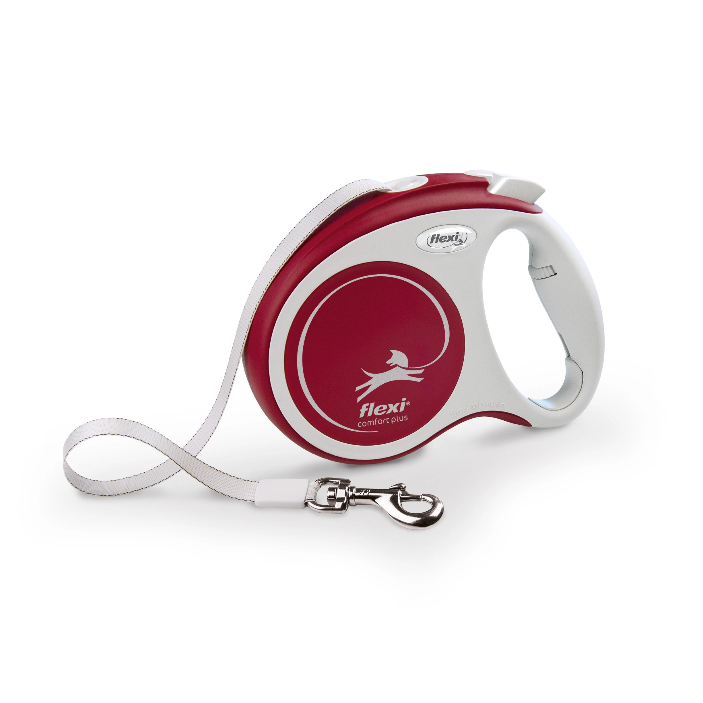 Flexi Comfort Plus M taśma 5m - czerwony