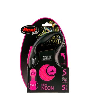 Flexi NEW NEON TAŚMA S 5M - RÓŻOWA