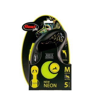 Flexi NEW NEON TAŚMA M 5M - ŻÓŁTA