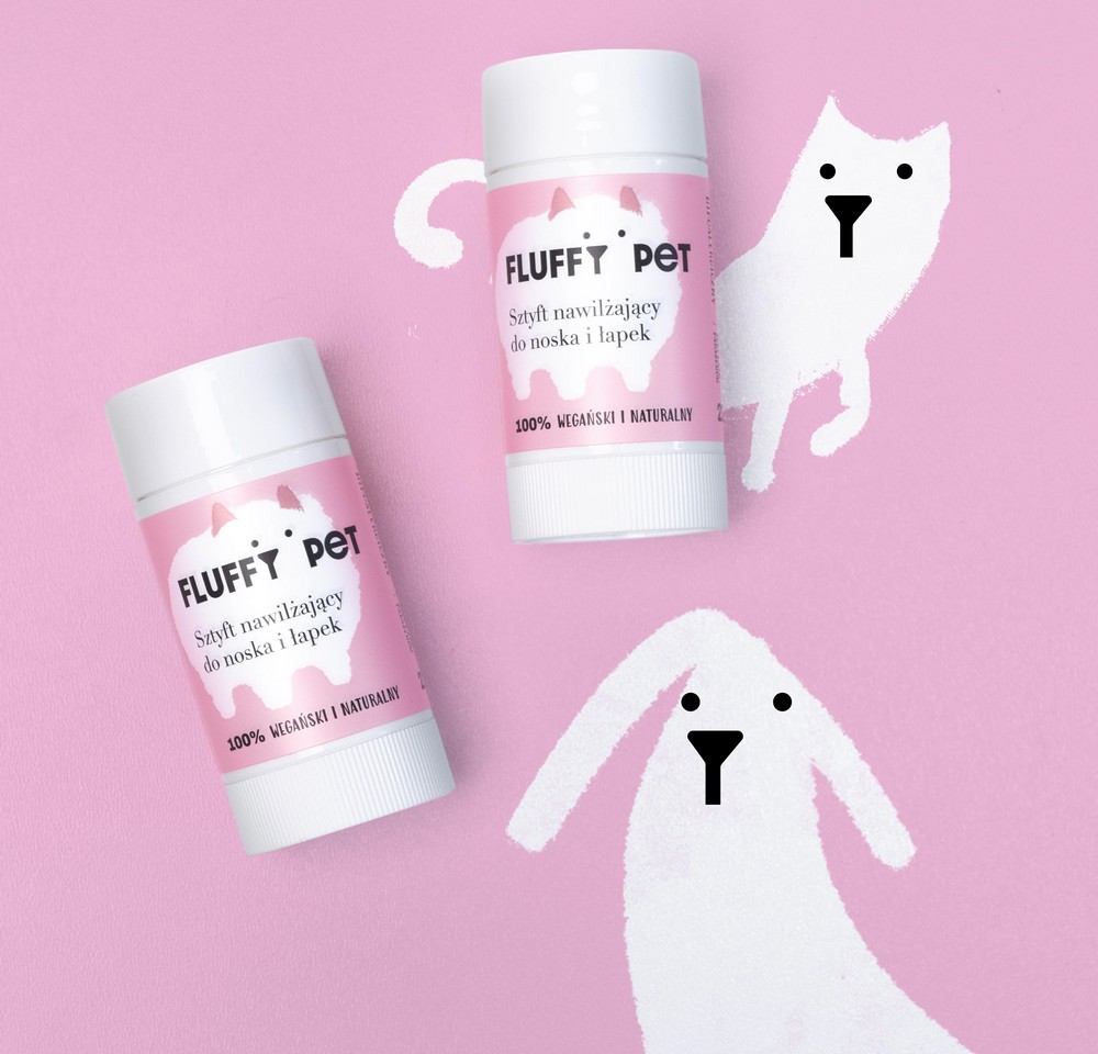 FLUFFY PET Sztyft nawilżający do łap i noska 23ml