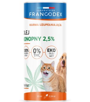 FRANCODEX OLEJ KONOPNY CBD 2,5% 10ML