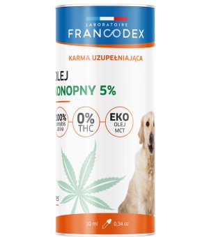 FRANCODEX OLEJ KONOPNY CBD 5% 10ML