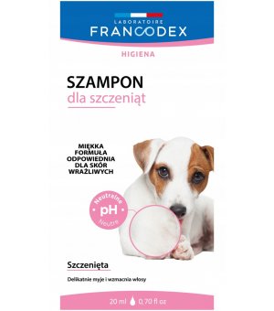 FRANCODEX SZAMPON DLA PSÓW DO SZCZENIĄT SASZETKA 20ML