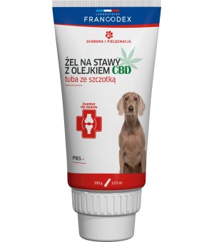 FRANCODEX ŻEL DLA PSÓ NA STAWY Z OLEJKIEM CBD 100G termin 08.2024