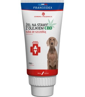 FRANCODEX ŻEL DLA PSÓ NA STAWY Z OLEJKIEM CBD 100G