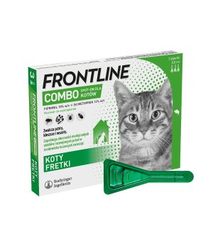 Frontline Combo 3 x 0,5ml d/kotów i fretek 