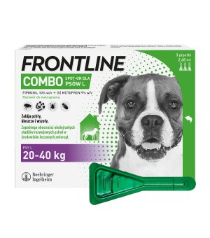 Frontline Combo L 3 x 2,68ml psy 20-40kg 