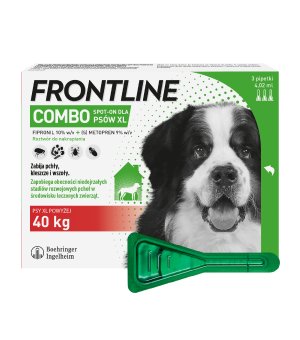 Frontline Combo XL 3 x 4,02ml psy powyżej 40kg 